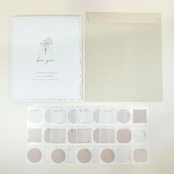 Amazon | ゼットアンドケイ 二つ折り色紙 ナチュラル 寄せ書き